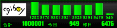 1000001ヒット!