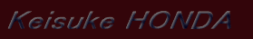 Keisuke HONDA 