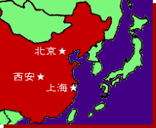 中国地図