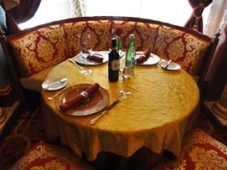パラッツォのテーブル