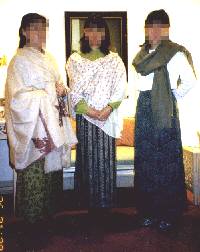 木綿サリーのスカート