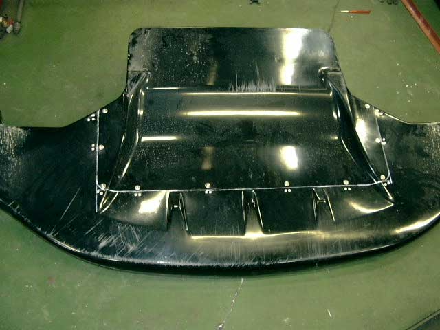 fc3s re雨宮 リヤアンダーパネル