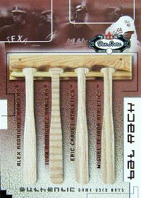 Box Score Bat Rack Quads #NNO (028/150)