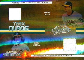 Absolute Memorabilia #TQ-7 Single Gold (04/35)