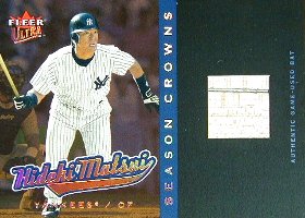 05 Fleer Ultra Season Crowns Bat #NNO Hideki Matsui