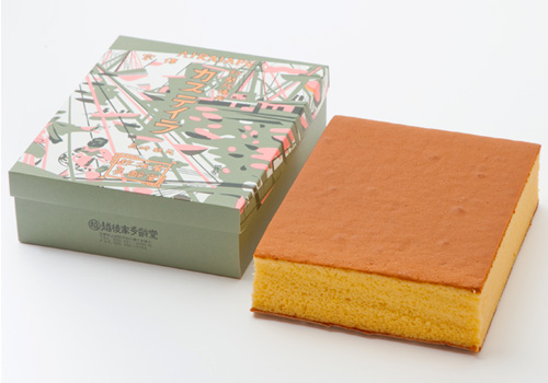 紙箱入カステイラ 18cm×22cm