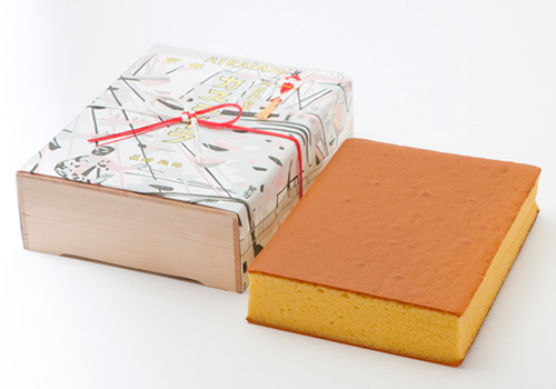 木箱入カステイラ 22cm×30cm