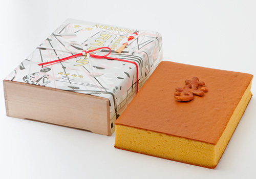 婚礼用カステイラ(木箱) 22cm×30cm