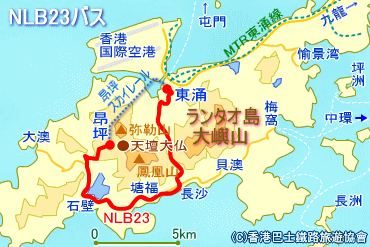 NLB23バス路線図