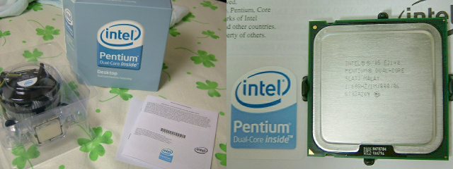 Pentium Dual-Core E2140 の FSB1066MHz 化