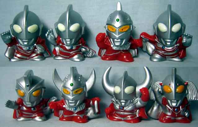 低価国産ウルトラマン指人形セット（25体セット）年代物 ウルトラマン