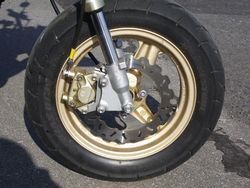 KSR110用　NSRホイール流用　ブレンボキャリパー　メッシュホースメッシュホース