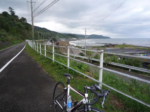 自転車道と風景