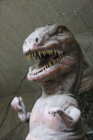 ティラノサウルス頭部