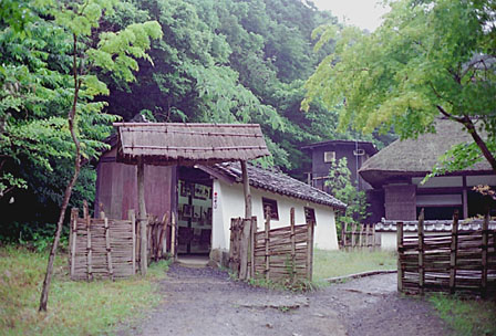 昔の忍者屋敷