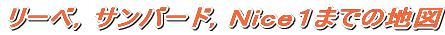[xCTo[hCmP܂ł̒n} 
