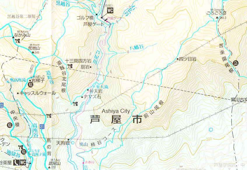 買い物をする 六甲連山バイブル 地図/旅行ガイド